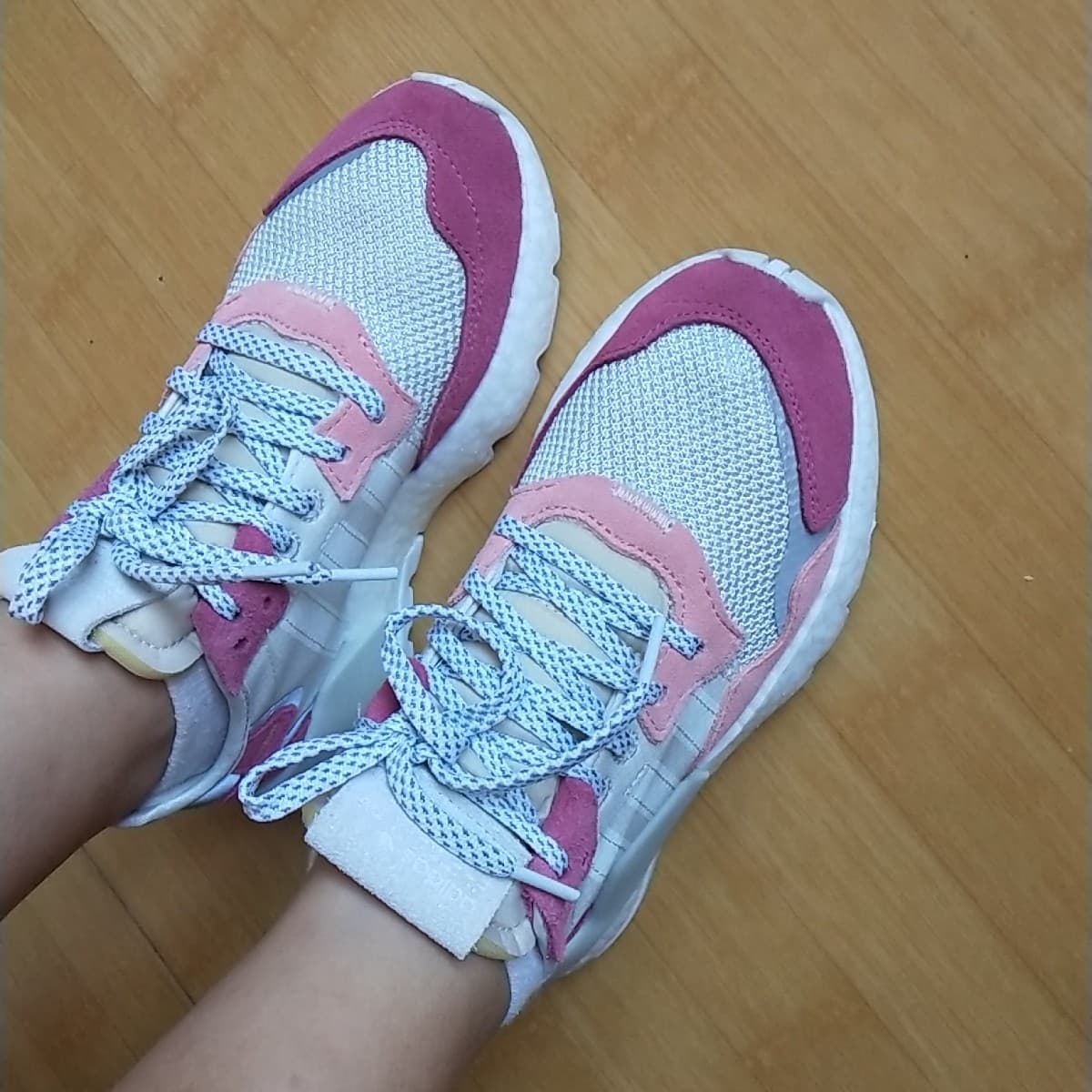 adidas originals Nite Jogger Trace Pink - фото покупателя Люба