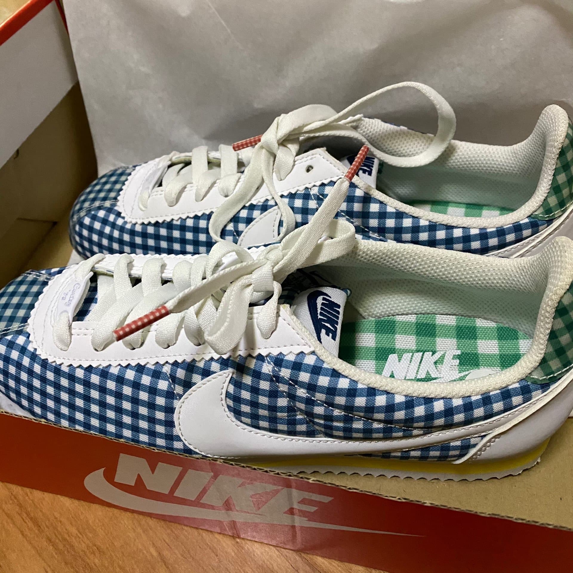 Nike Classic Cortez QS "Blue Force" - photo of buyer Гена