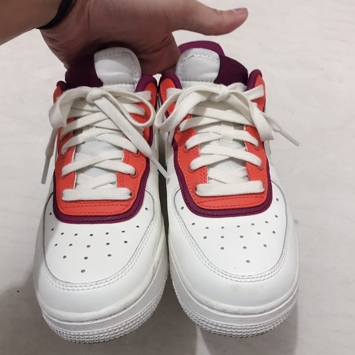 Nike Air Force 1 '07 AF1 Se, Sail/Sail-team Orange-true Berry - photo of buyer Клавдия