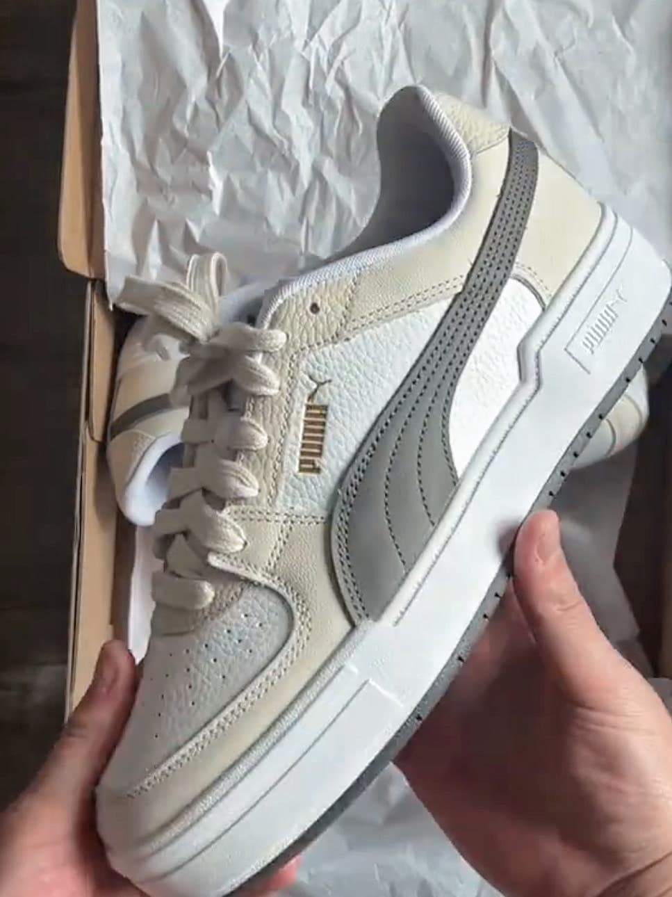 Puma CA Pro Classic WH/BR - фото покупателя Нина