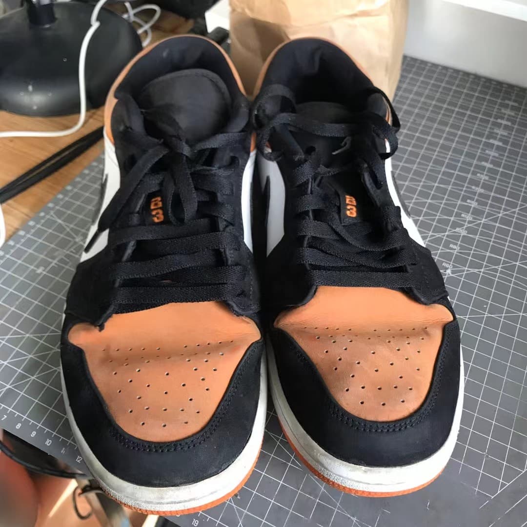 Jordan Air Jordan 1 Low Shattered Backboard - фото покупателя Георгий