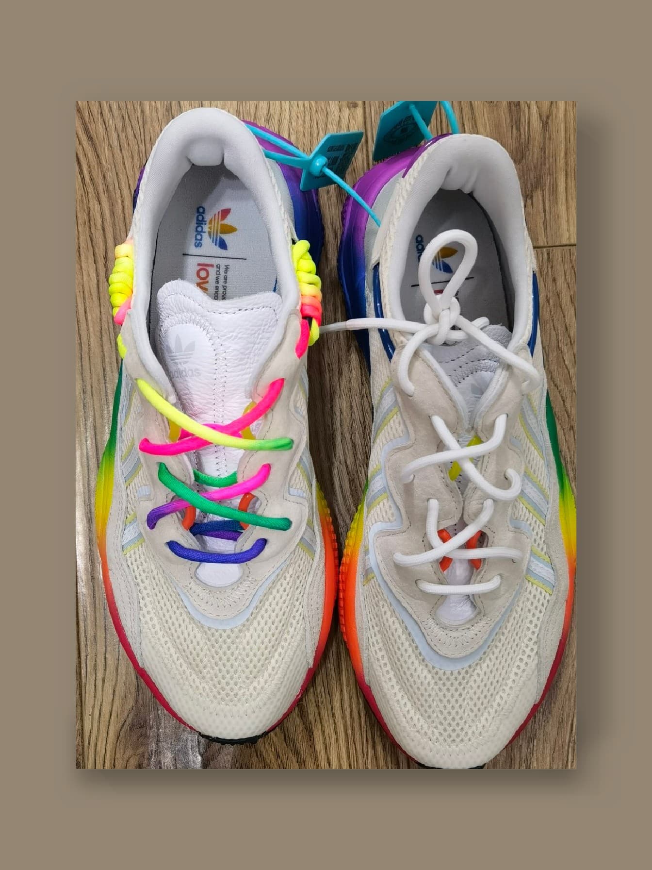 adidas originals Ozweego Pride - photo of buyer Вова