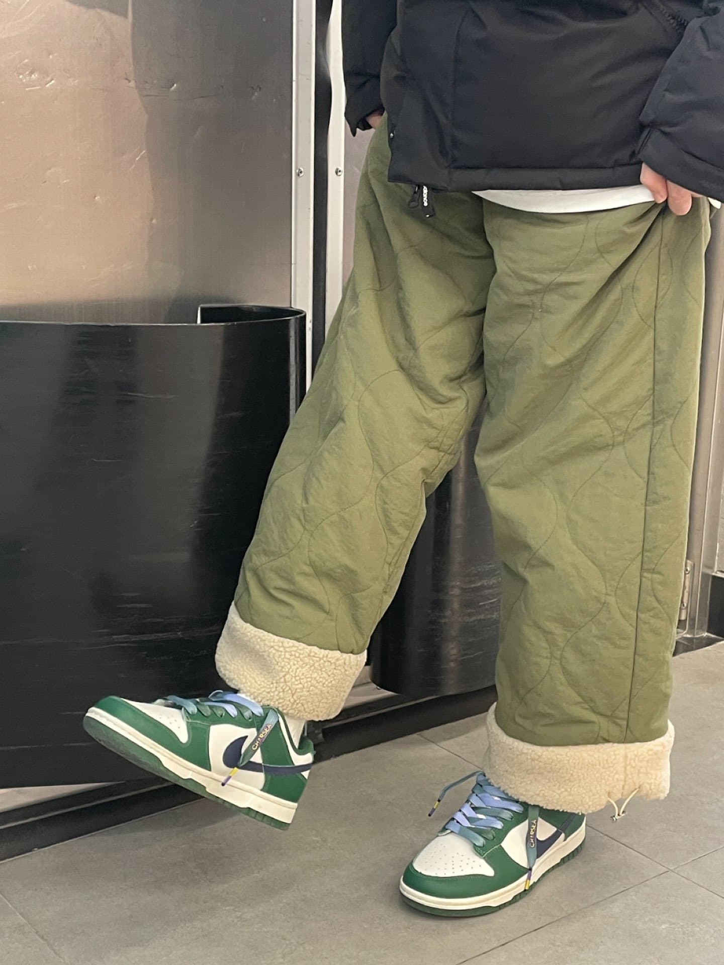 Nike Dunk "Gorge Green" - фото покупателя Костя