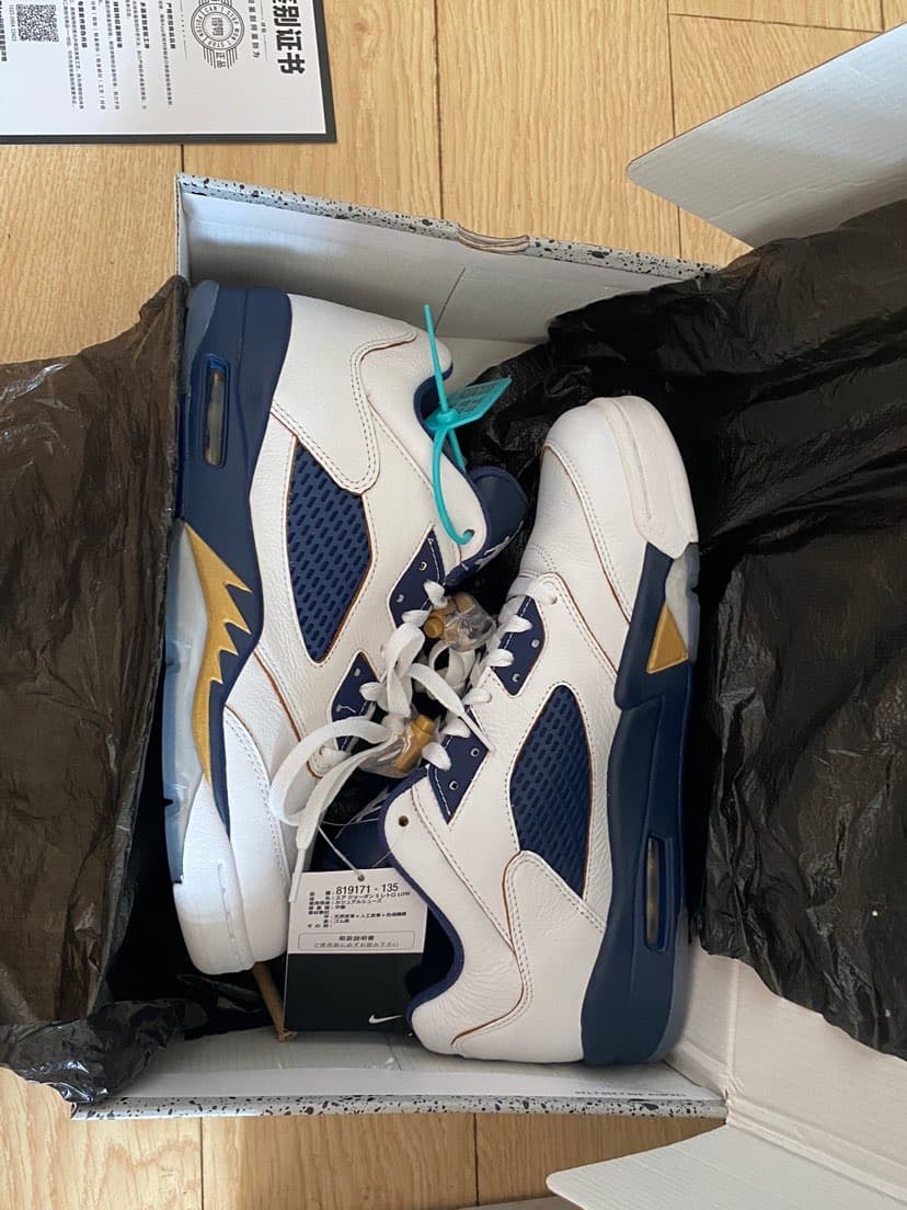 Jordan Air Jordan 5 retro low dunk from above - фото покупателя Саша