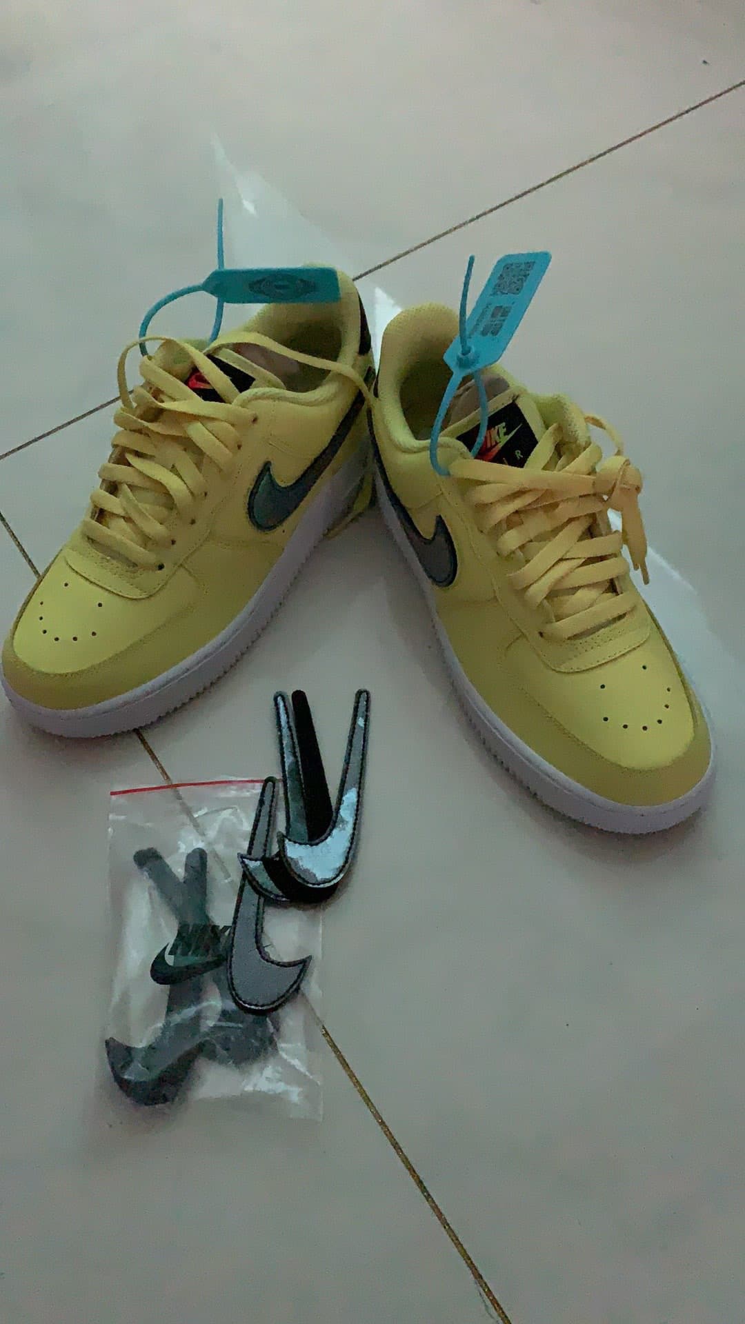 Nike Air Force 1 Lv8 07 LV8 Yellow Pulse - фото покупателя Катя
