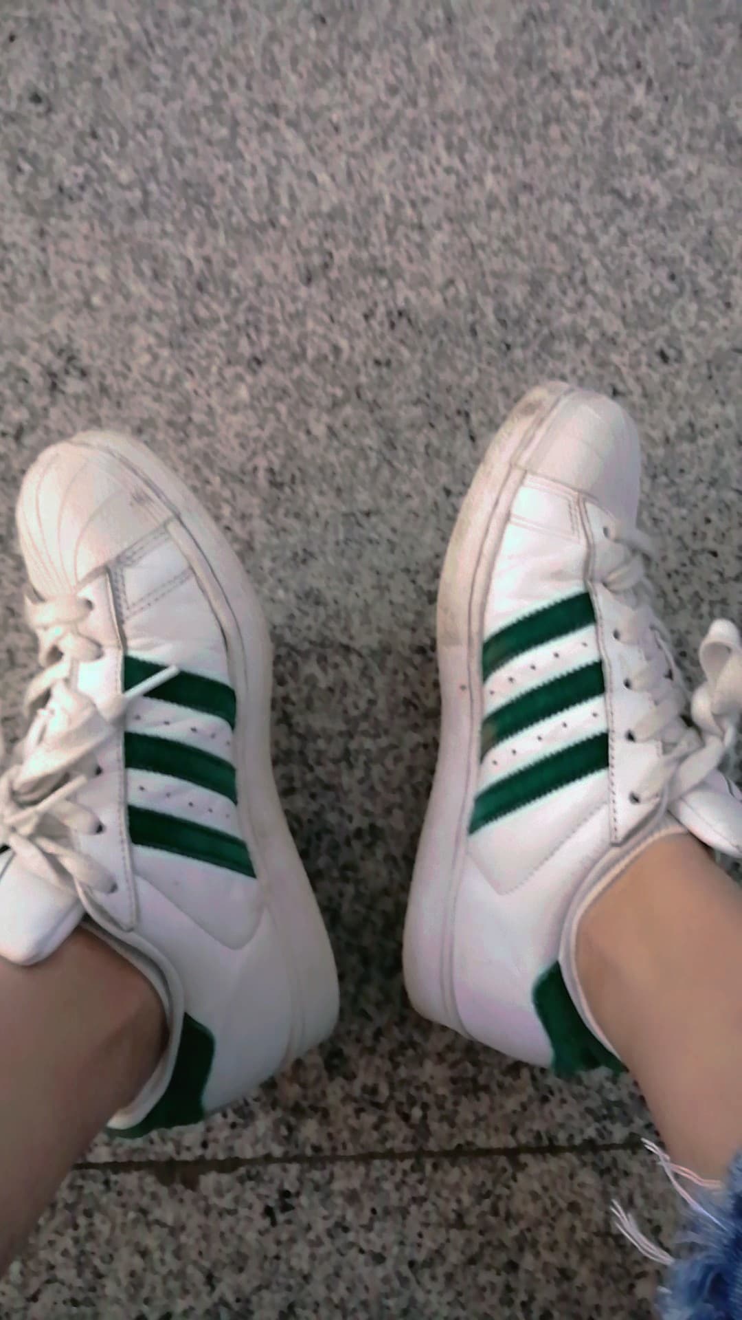 adidas originals Superstar White Collegiate Green - фото покупателя Рита