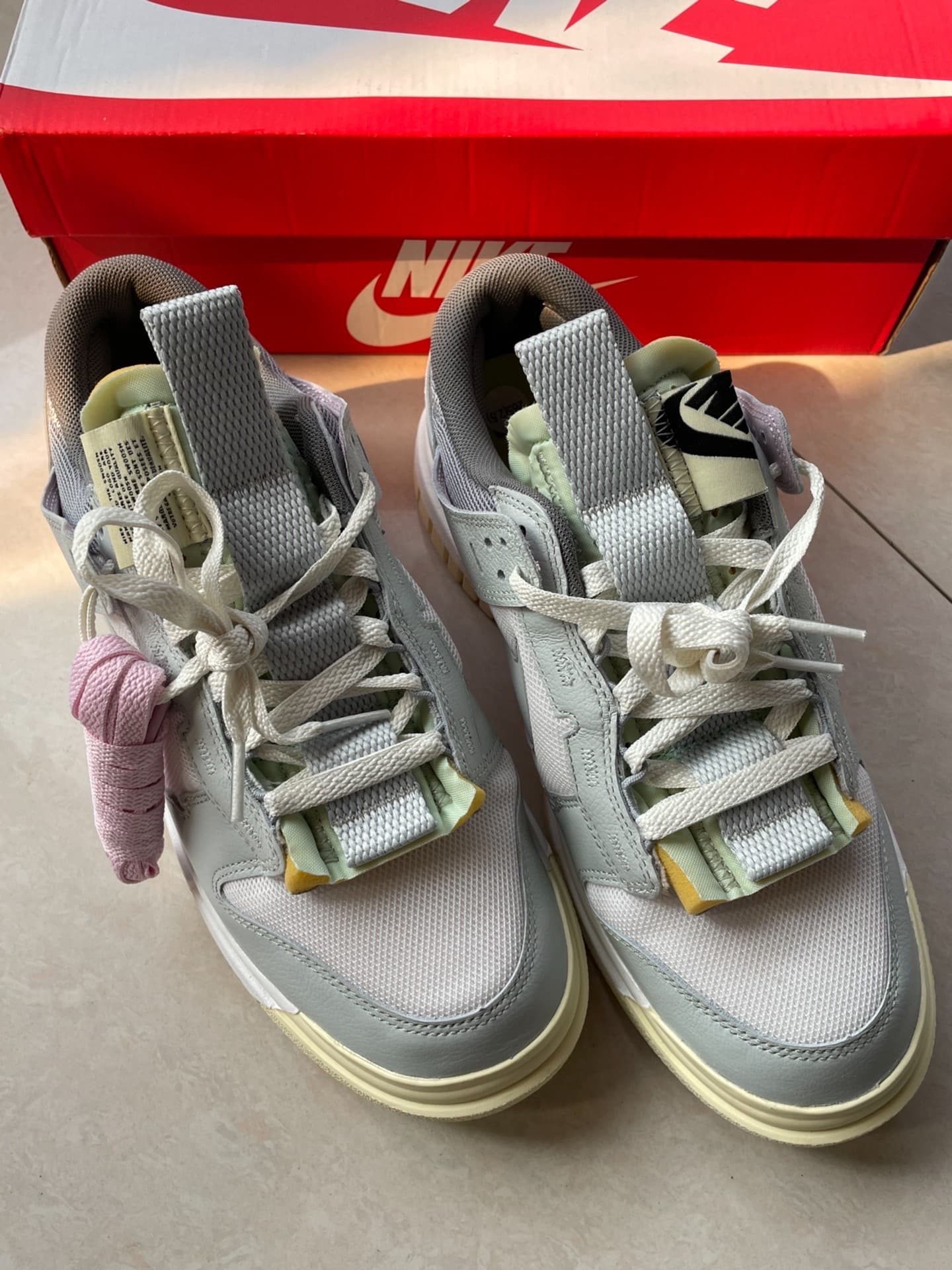 Nike Air Dunk Jumbo Remastered "Mint Foam" - фото покупателя Леонид