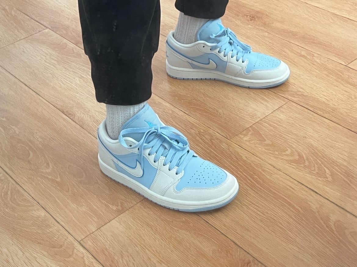 Jordan Air Jordan 1 Low "Ice Blue" - фото покупателя Татьяна