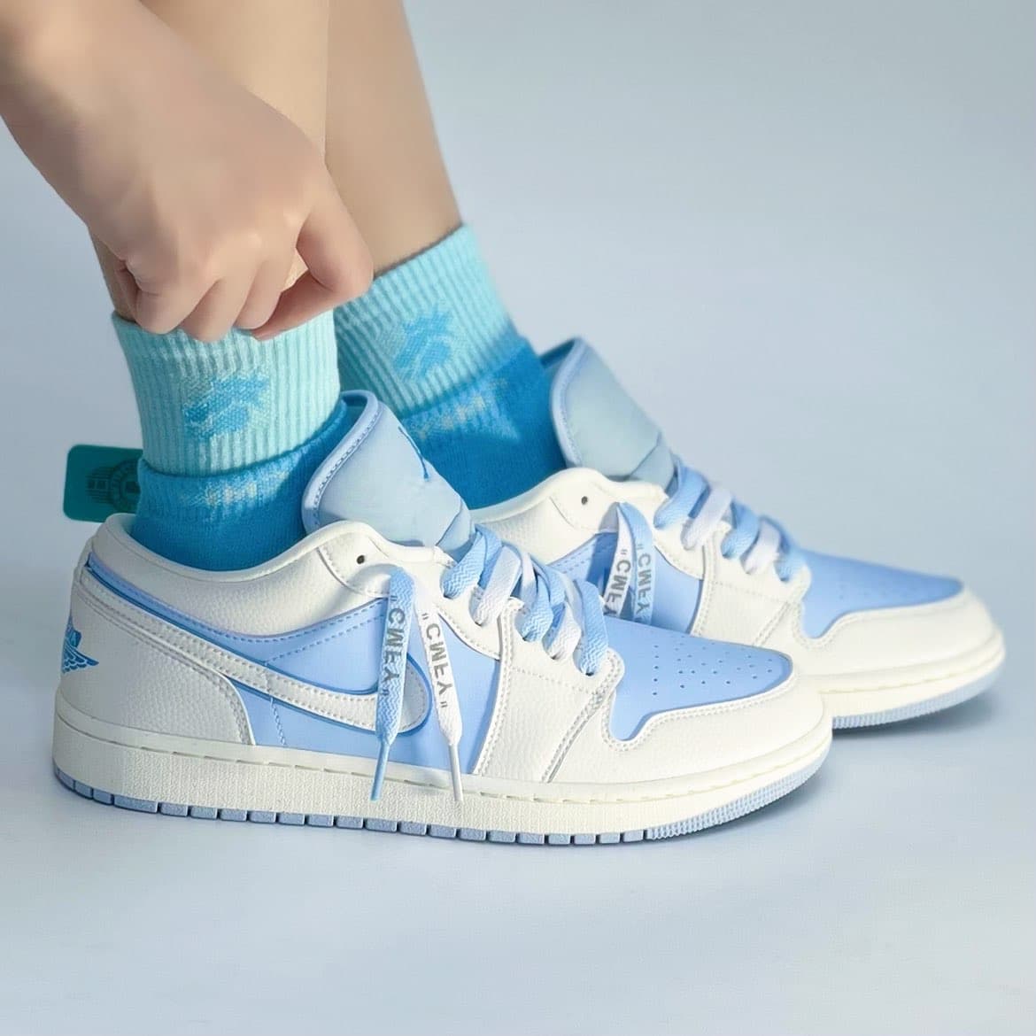 Jordan Air Jordan 1 Low "Ice Blue" - фото покупателя Лида