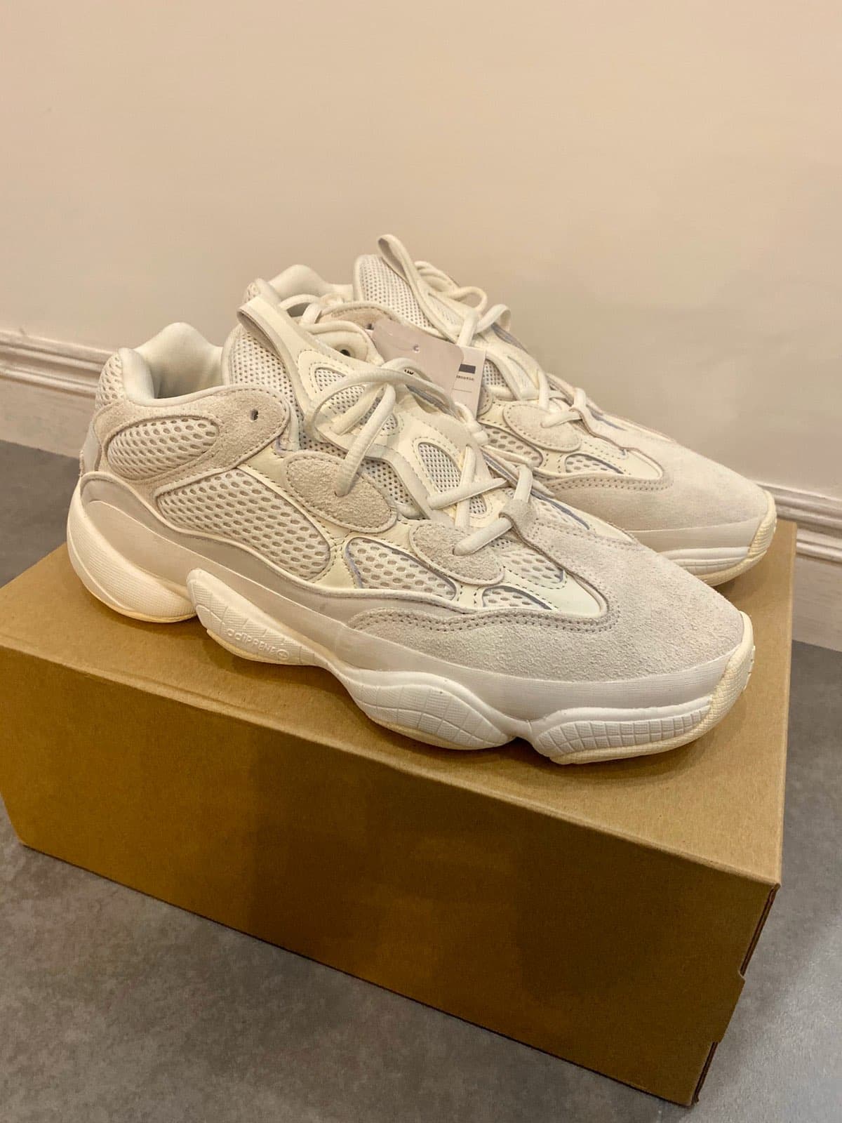 adidas originals Yeezy 500 Bone White - фото покупателя Галина