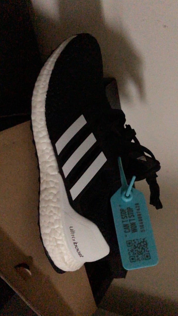 adidas UltraBoost Clima U Black White - фото покупателя Владимир