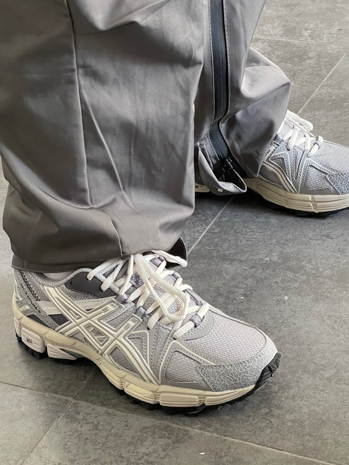 Asics Gel-Kahana 8 Silver Dark Grey - фото покупателя Никита