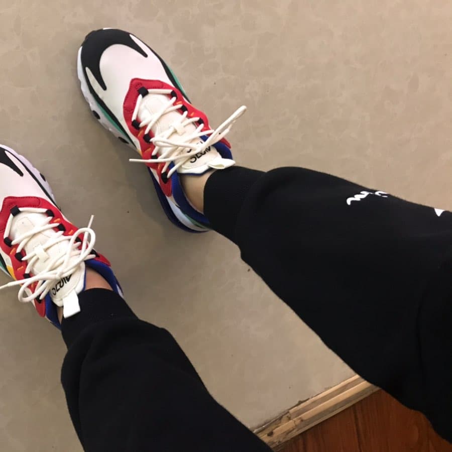Nike Air Max 270 React GS Bauhaus Multi-Color - photo of buyer Вера
