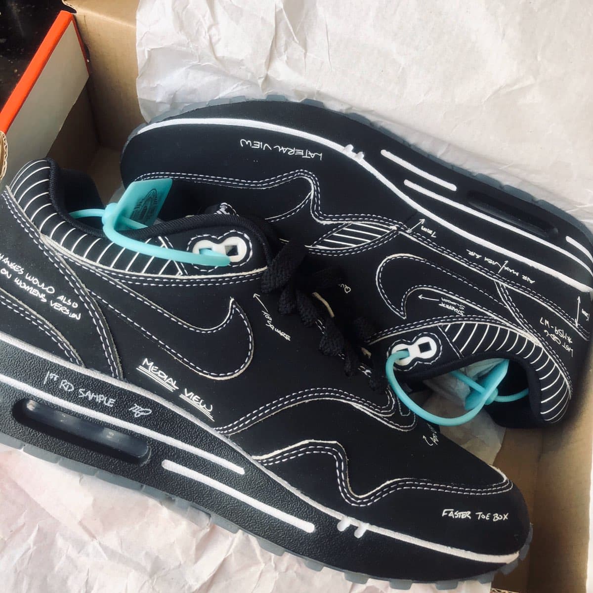 Nike Air Max 1 "Sketch To Shelf" - photo of buyer Полина