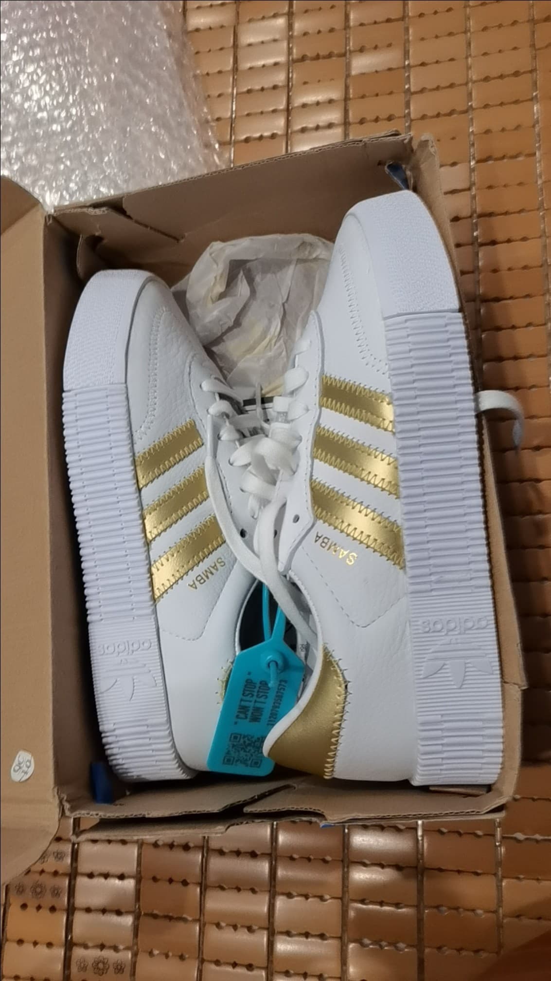 adidas originals Sambarose White - photo of buyer Клава