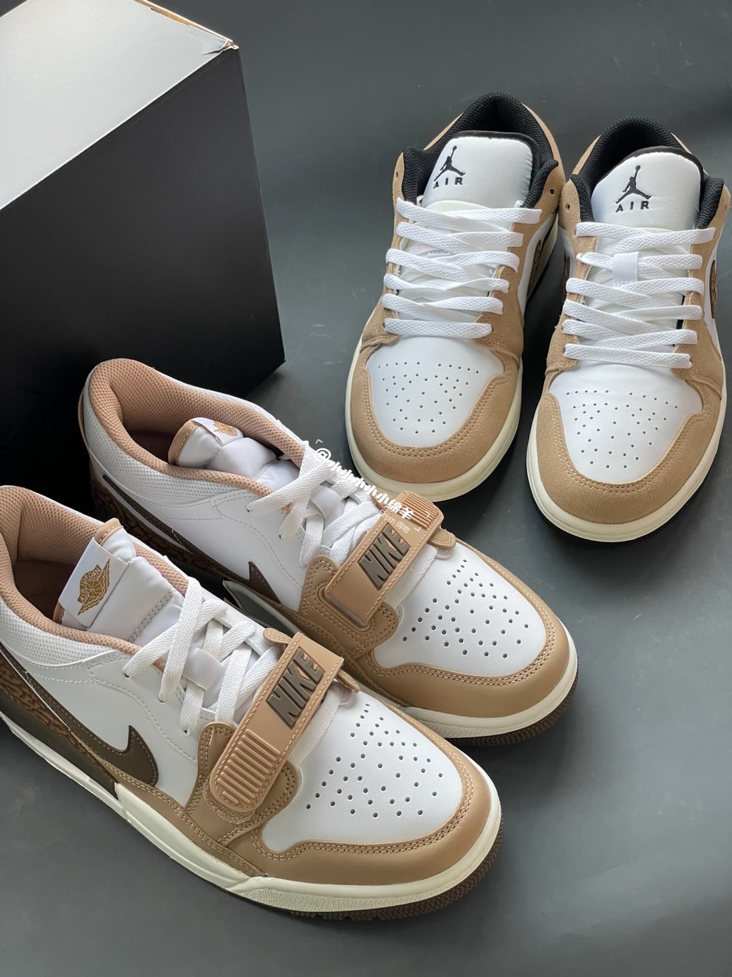 Jordan Air Jordan 1 Low SE "Brown Elephant" - фото покупателя Вячеслав