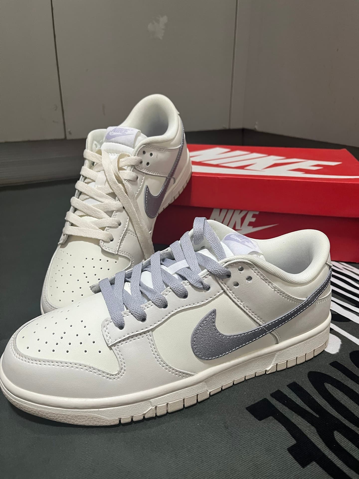Nike Dunk "Metallic Purple" - фото покупателя Паша