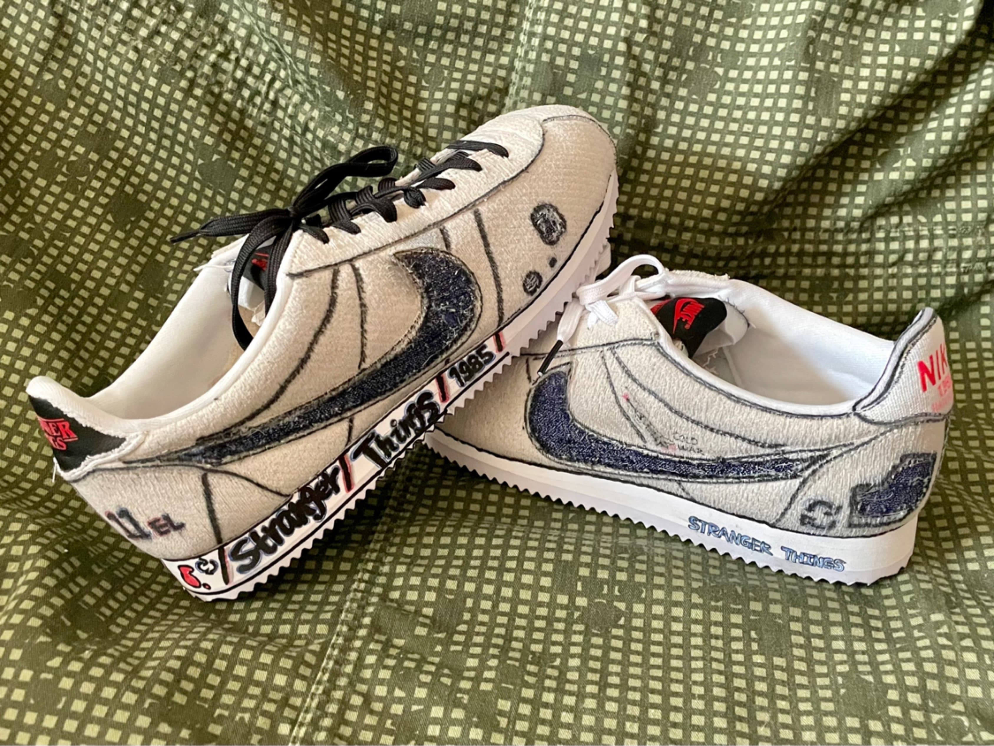 Stranger Things x Nike Cortez Upside Down - фото покупателя Вова