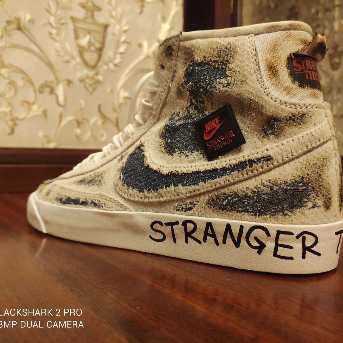Stranger Things x Nike Blazer Upside Down - photo of buyer Рита