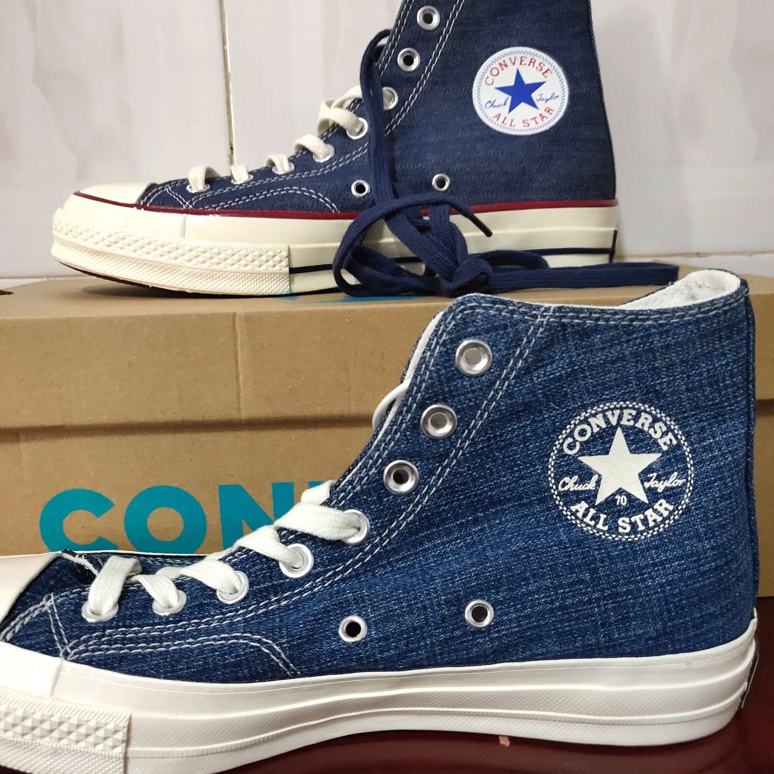 Converse Chuck Taylor All Star High Renew Denim - фото покупателя Василий