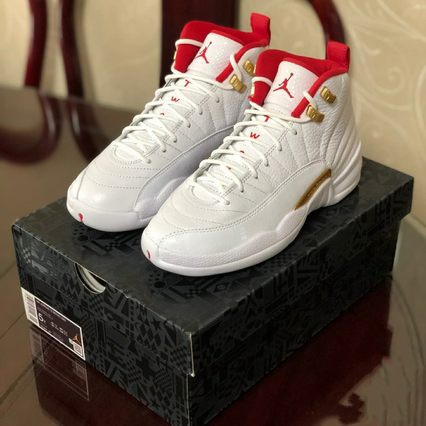 Jordan Air Jordan 12 FIBA 2019 - фото покупателя Юрий