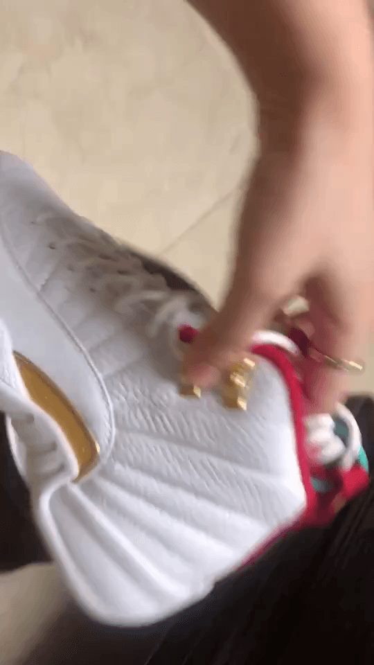 Jordan Air Jordan 12 FIBA 2019 - фото покупателя Дарья