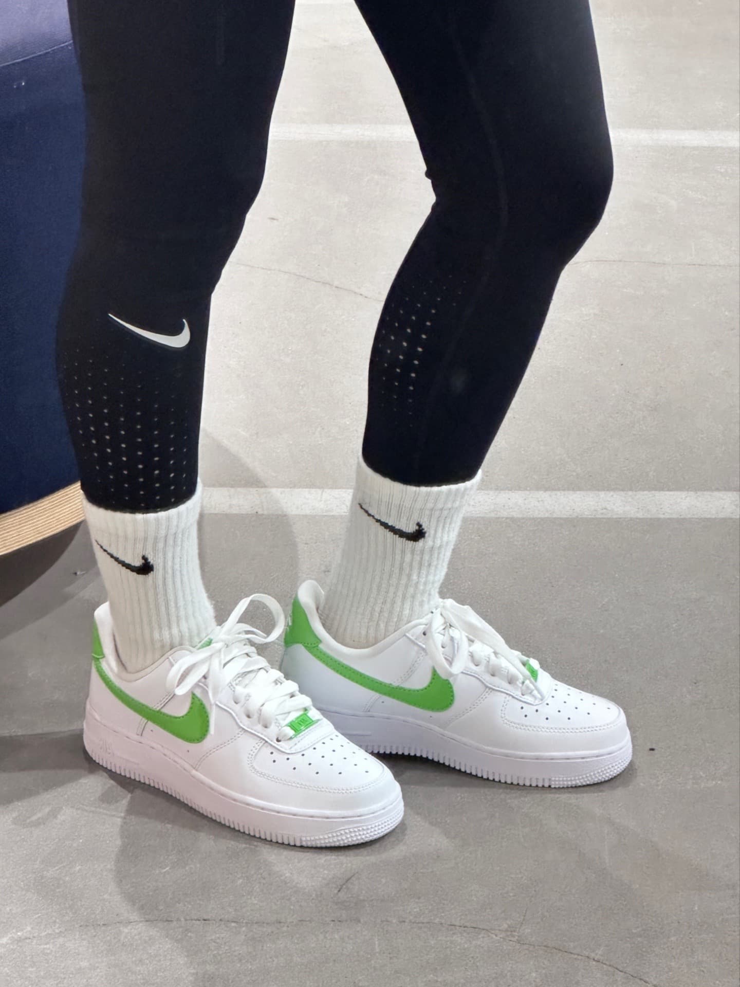 Nike Air Force 1 "Action Green" - фото покупателя Лидия