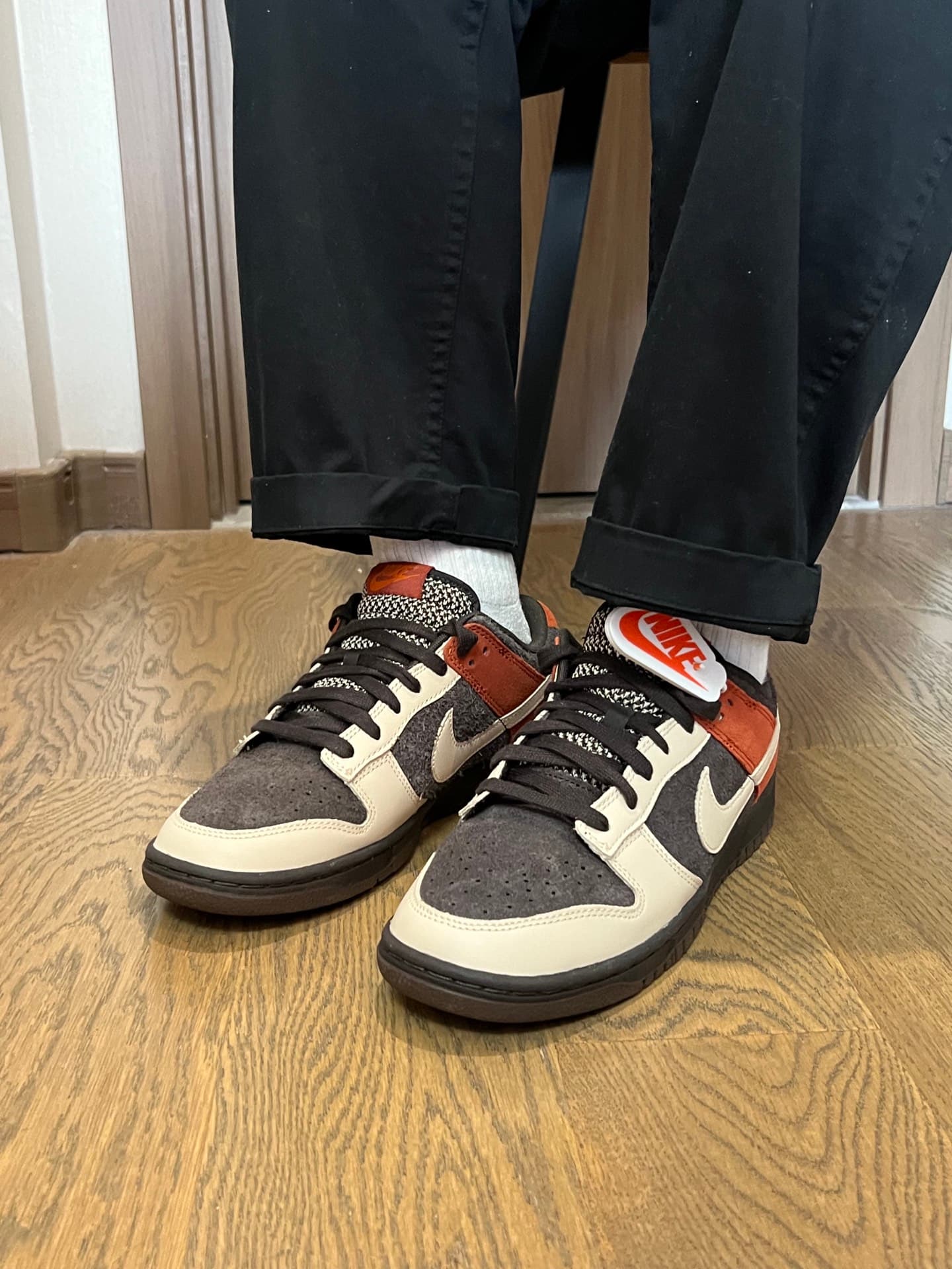 Nike Dunk "Velvet Brown and Rugged Orange" - фото покупателя Юра