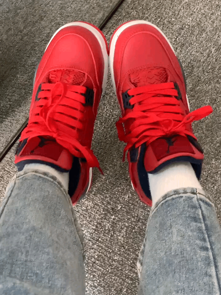 Jordan Air Jordan 4 SE FIBA Gym Red - фото покупателя Катя