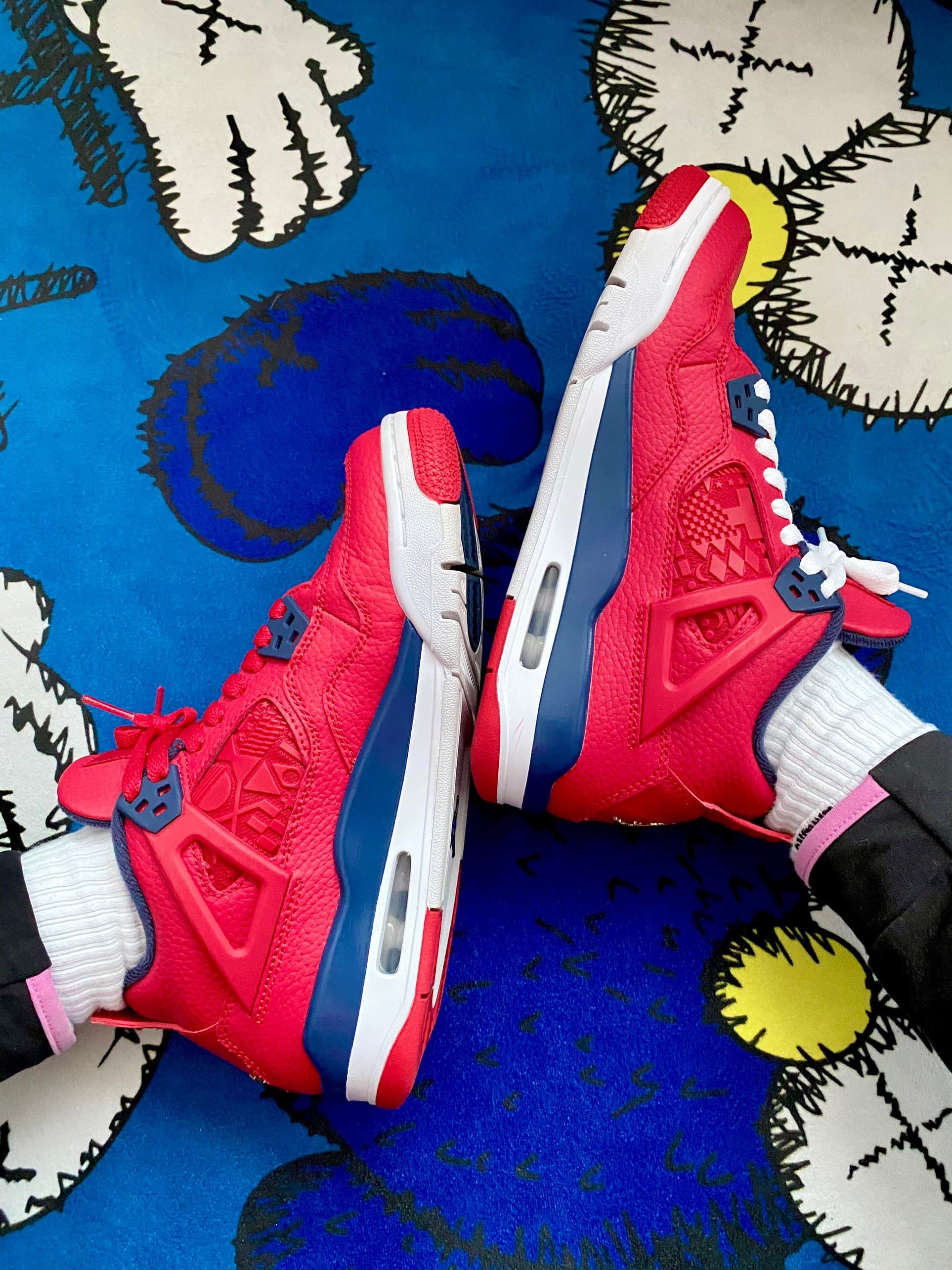 Jordan Air Jordan 4 SE FIBA Gym Red - фото покупателя Надежда