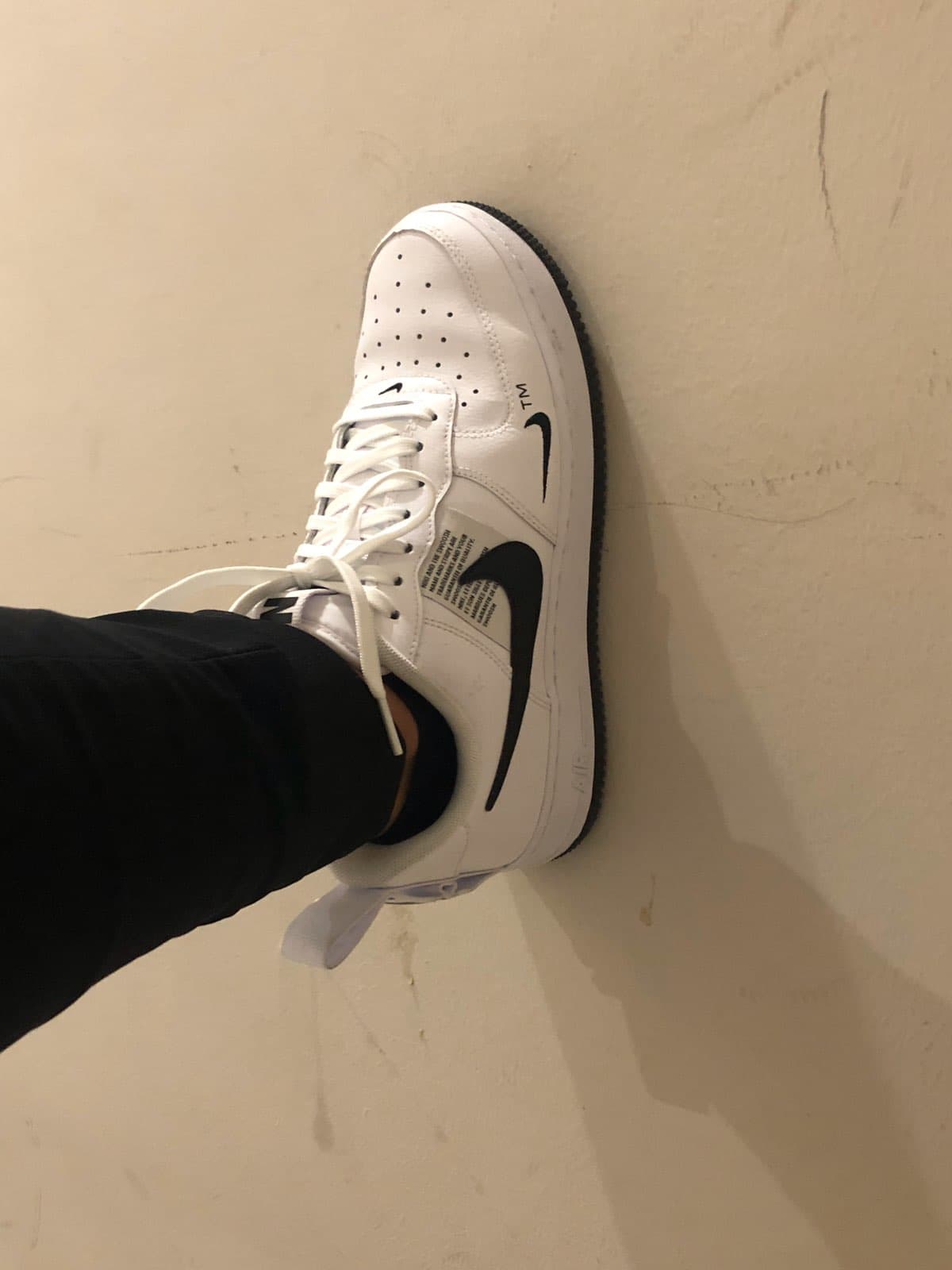 Nike Air Force 1 Utility White - фото покупателя Эдуард