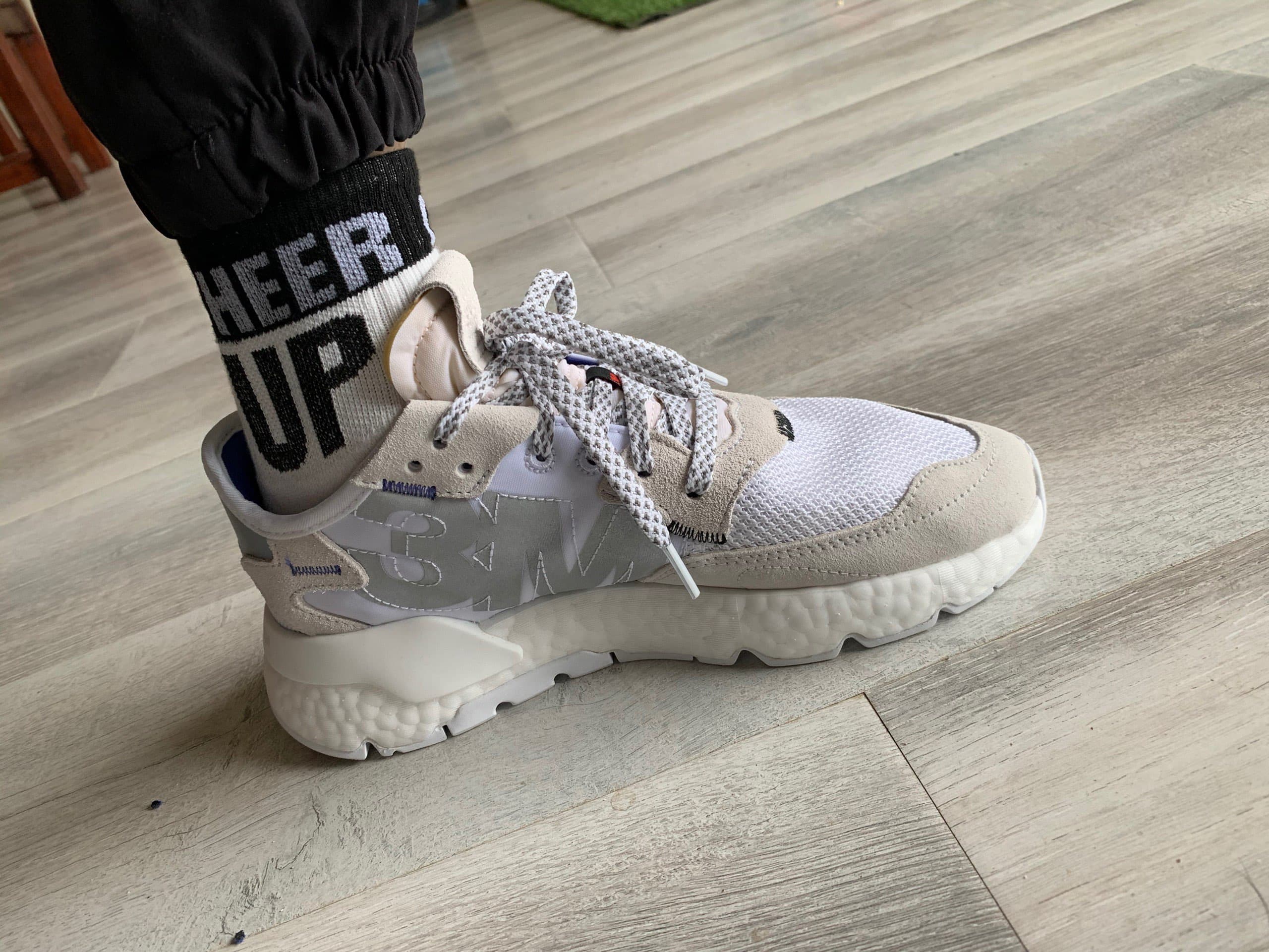 3M x adidas Nite Jogger "Footwear White" - фото покупателя Рита