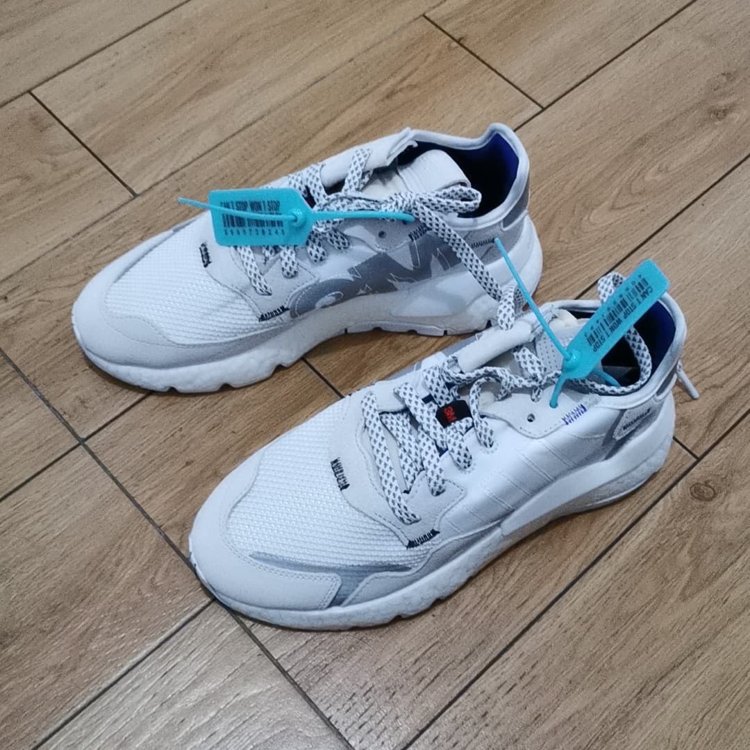 3M x adidas Nite Jogger "Footwear White" - фото покупателя Татьяна