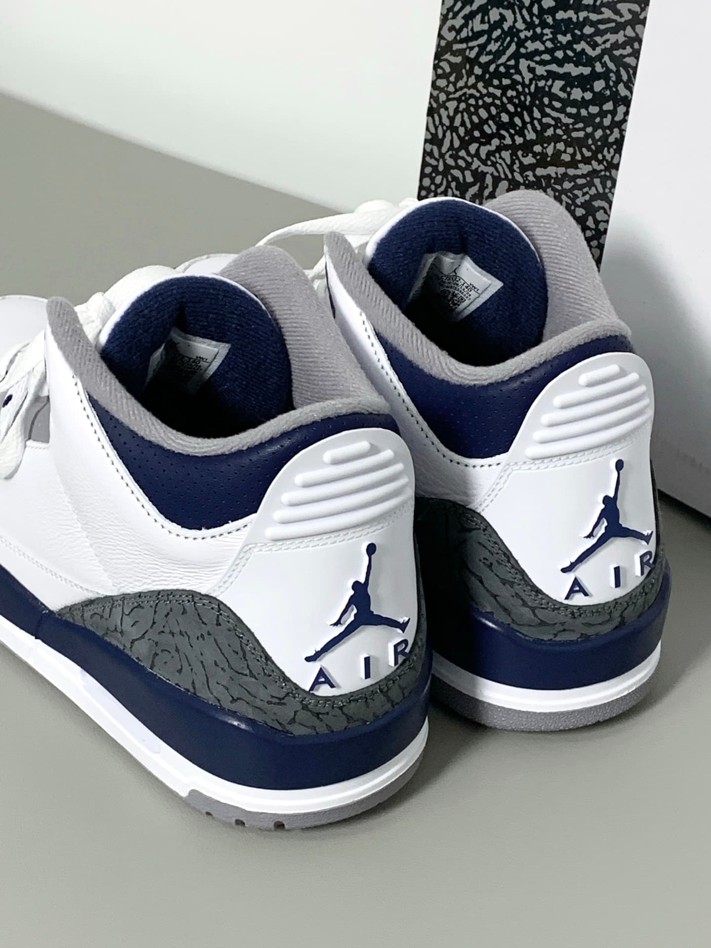 Jordan Air Jordan 3 "Midnight Navy" - photo of buyer Наталия