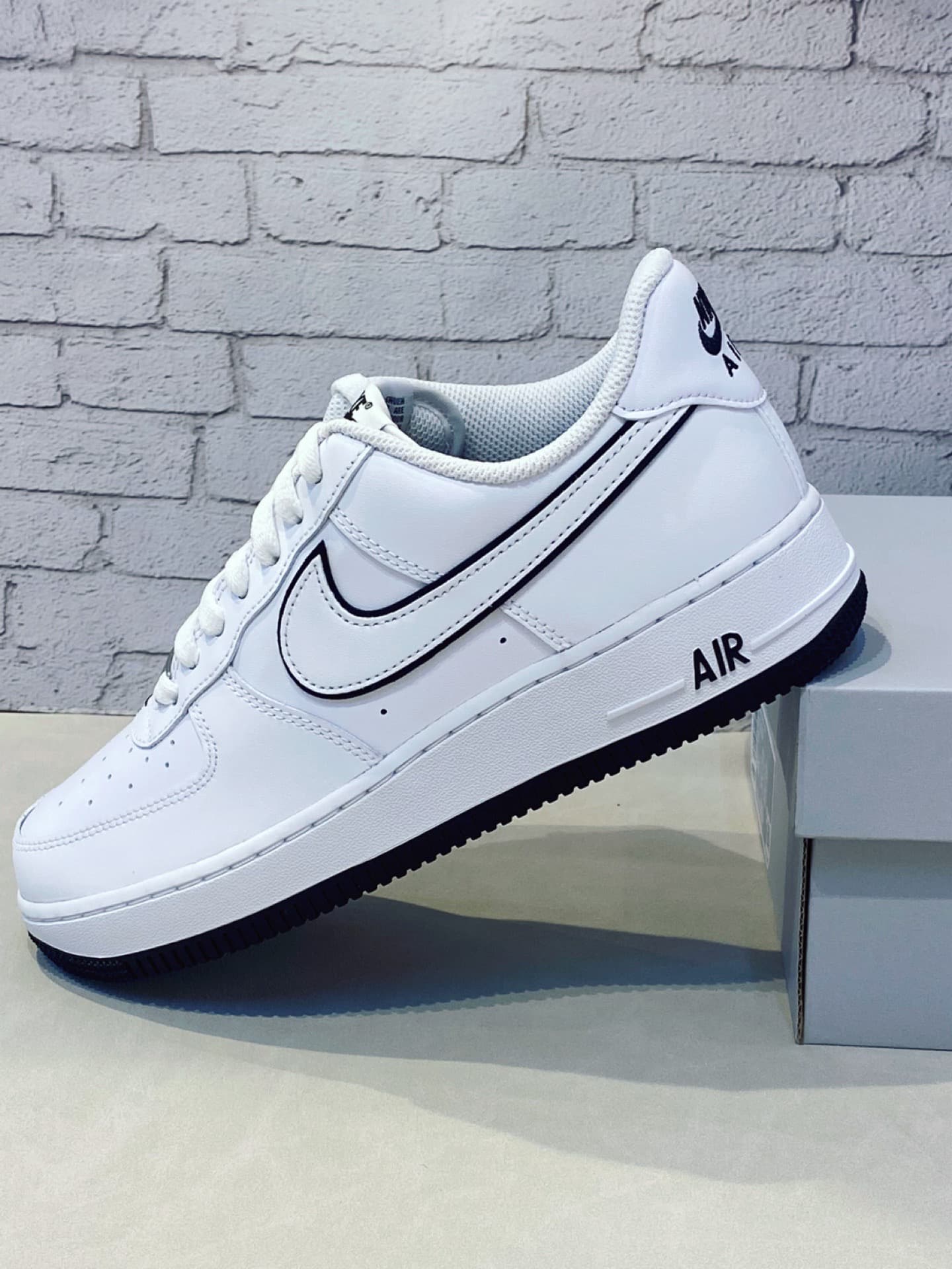 Nike Air Force 1 Low White Black - фото покупателя Сергей