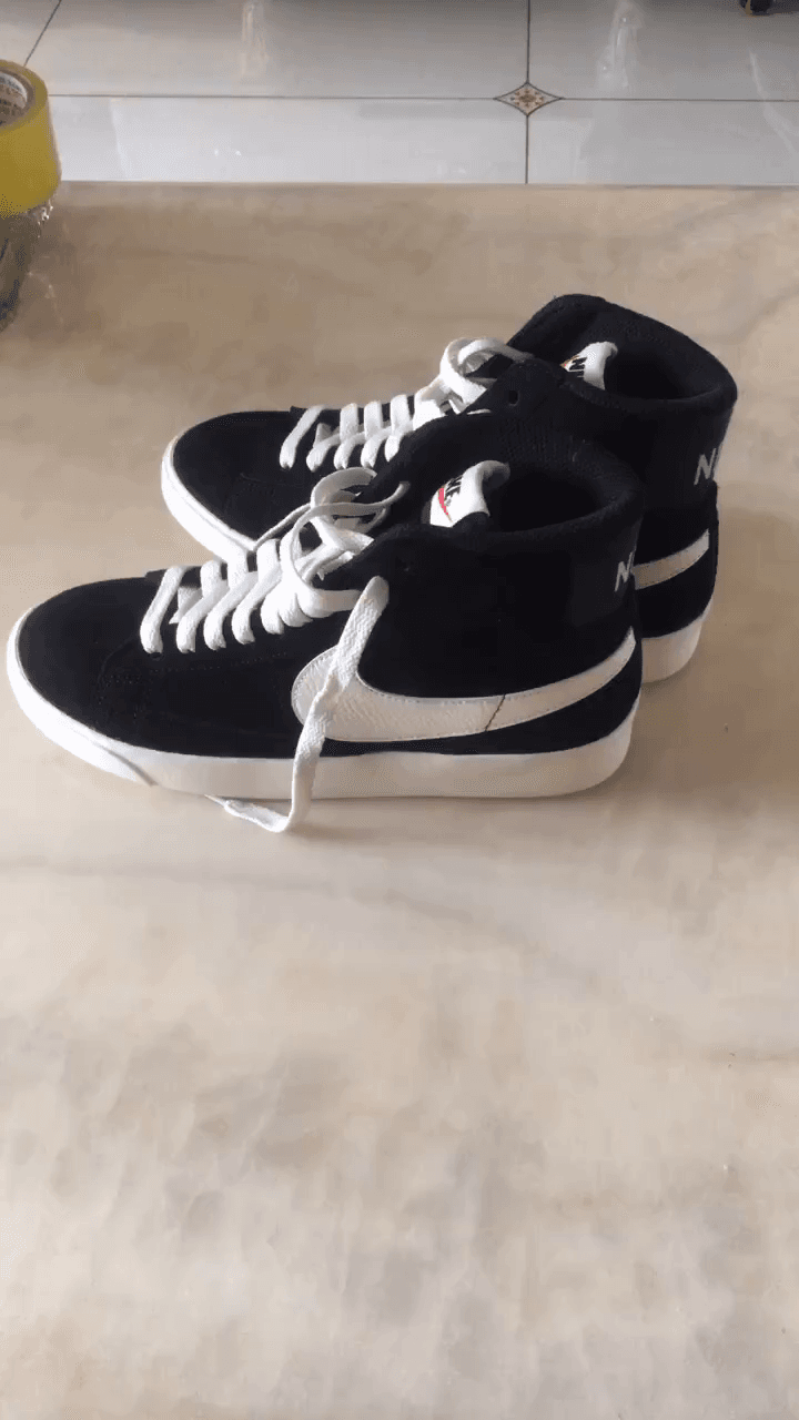 Nike Blazer Black Suede - фото покупателя Миша