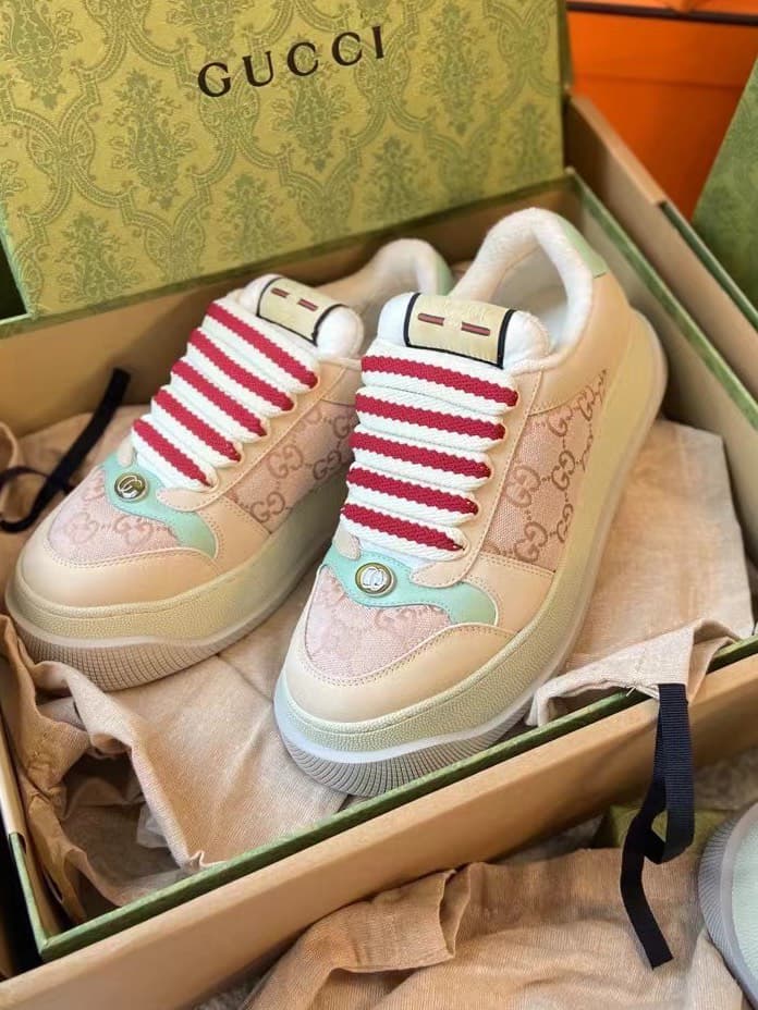 Gucci Screener GG Monogram — Beige Pink - фото покупателя Анна