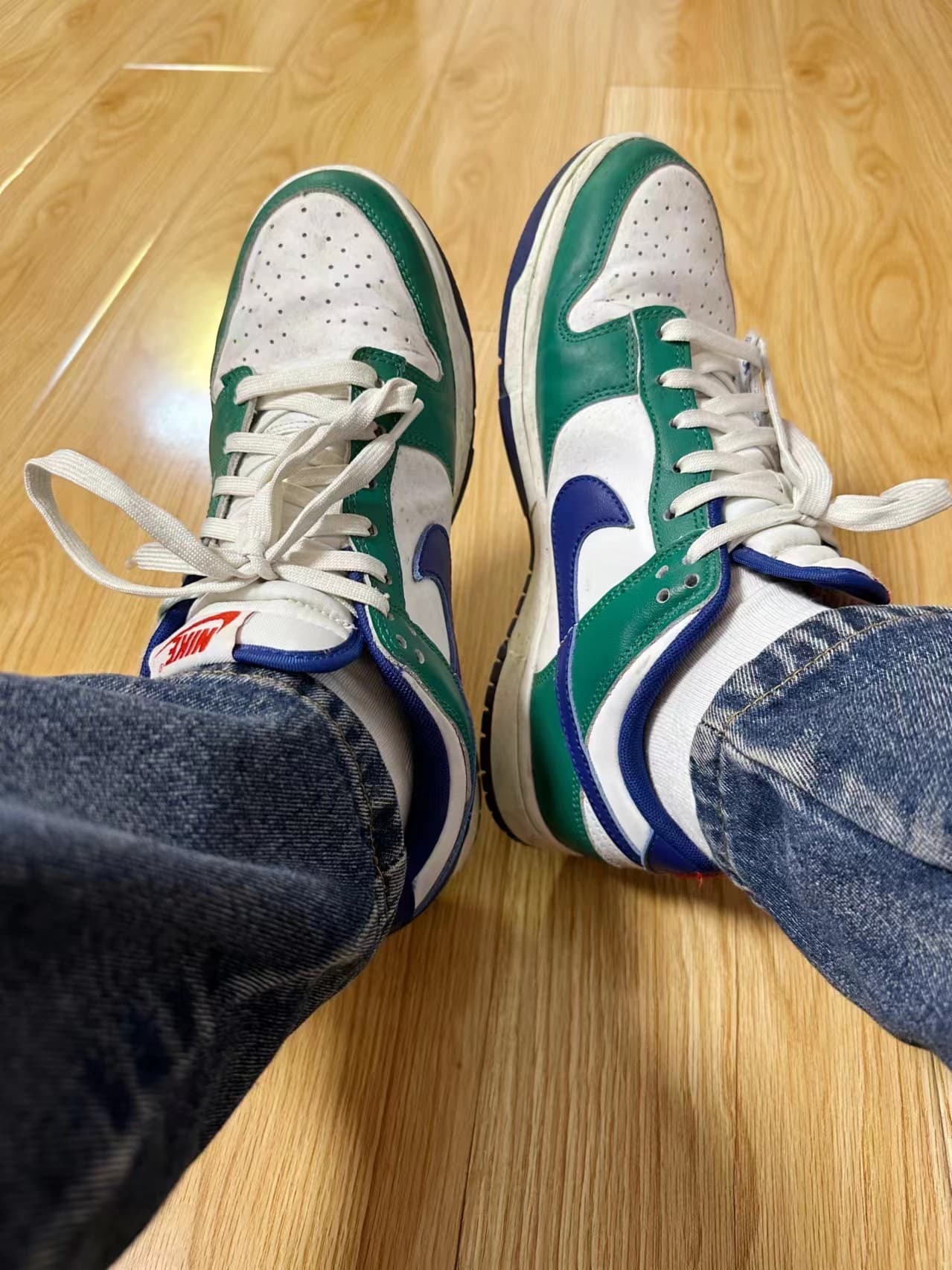 Nike Dunk Low Retro - фото покупателя Алена