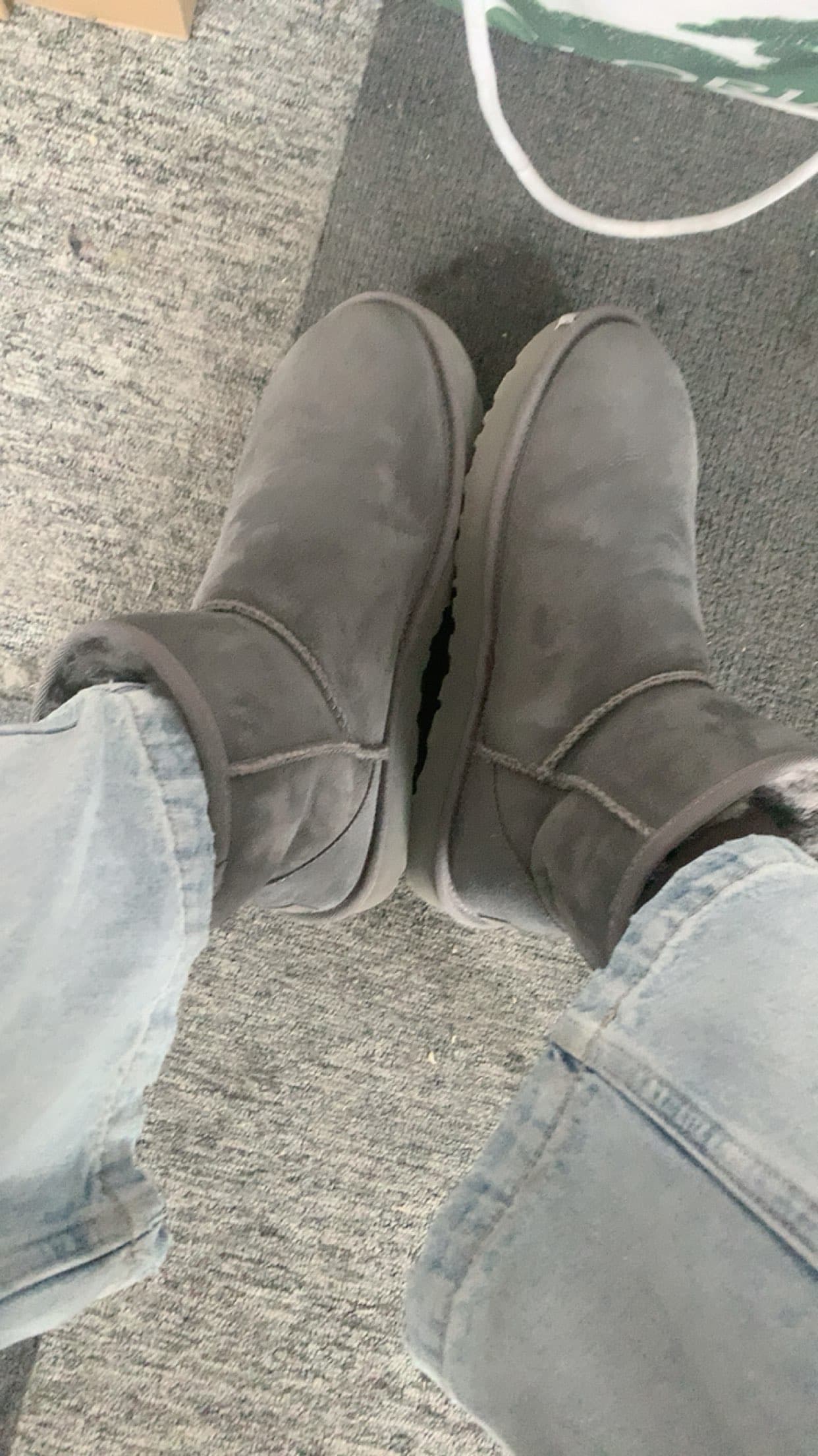 UGG Classic Mini II Boot Grey - фото покупателя Даша