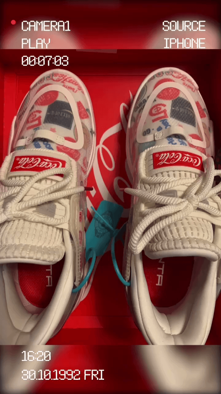 Coca Cola x Anta - фото покупателя Юрий
