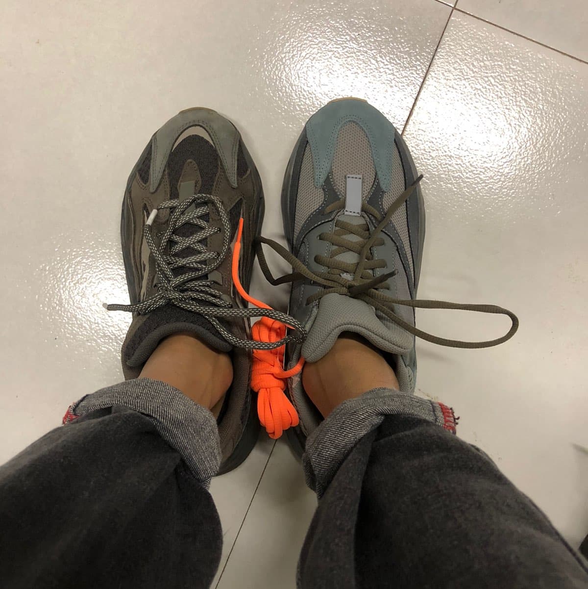 adidas originals Yeezy boost 700 V1 "Teal Blue" - фото покупателя Николай