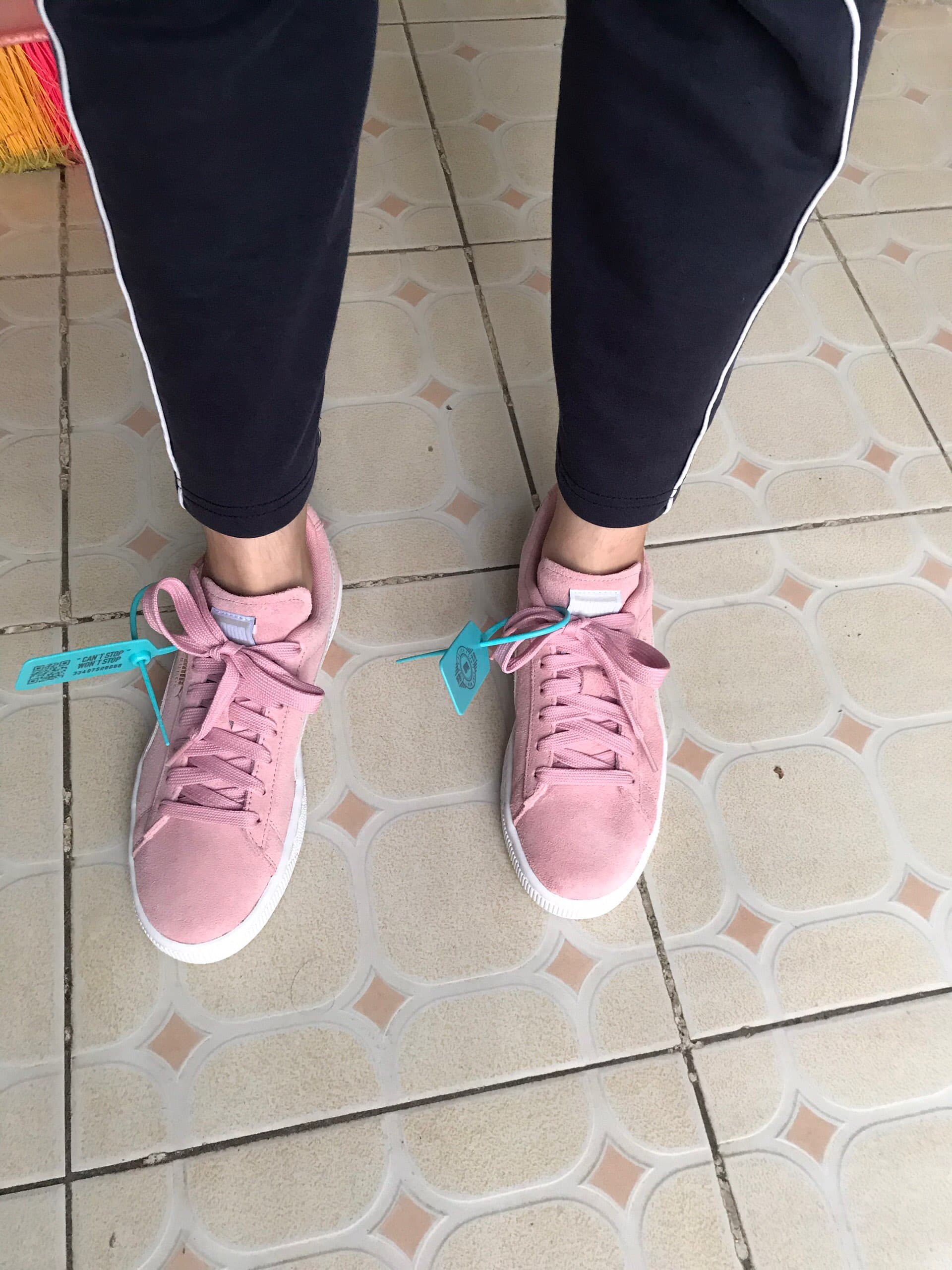 Puma Suede Classic Bridal Rose - photo of buyer Клавдия