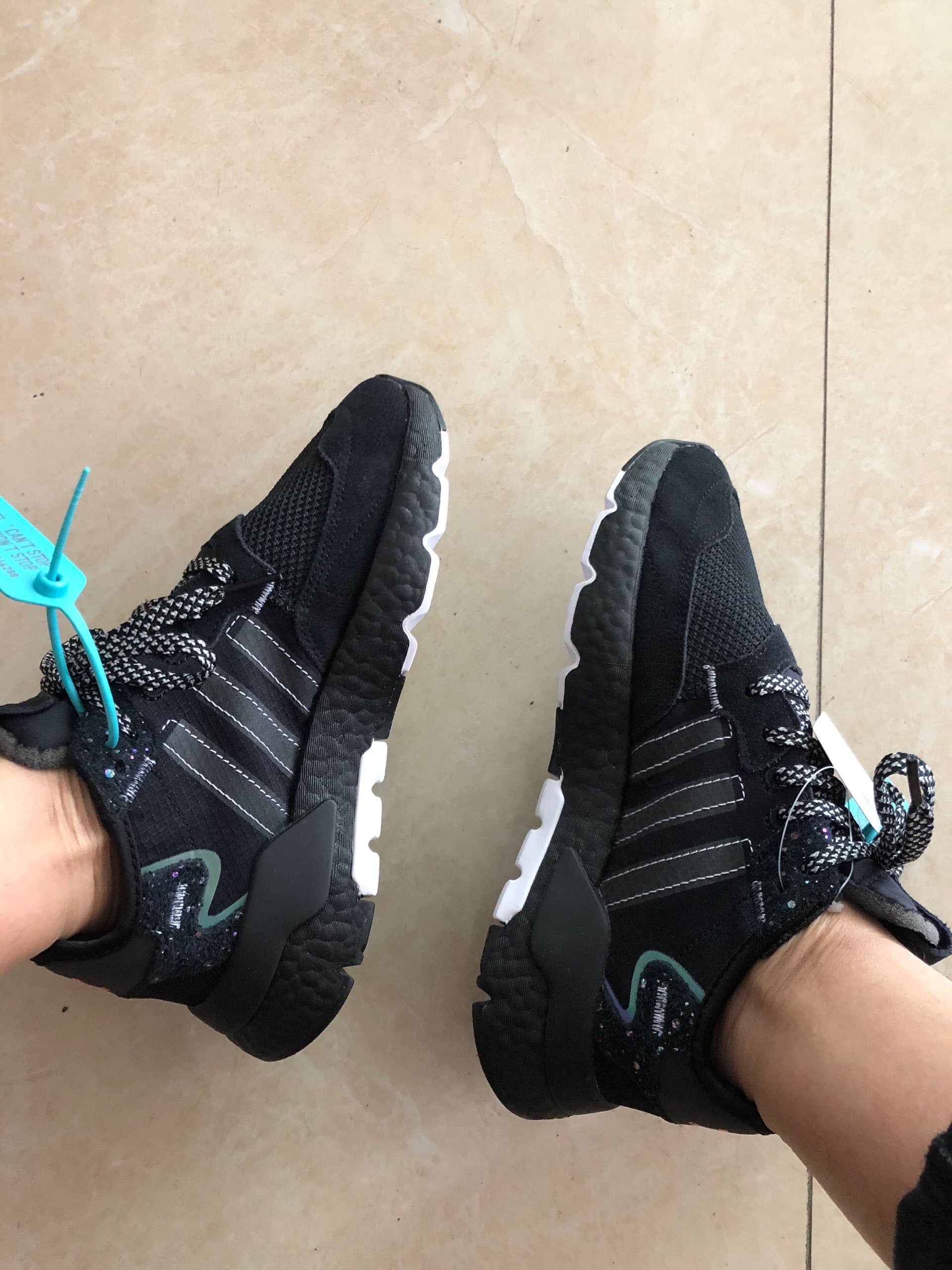 adidas originals Nite Jogger Core Black Could White - фото покупателя Иван