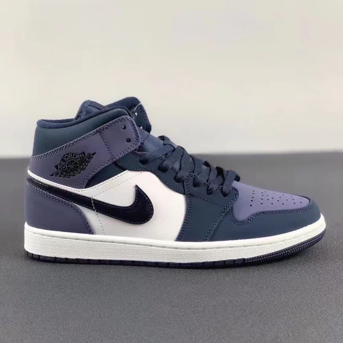 Jordan Air Jordan 1 Mid Sanded Purple - photo of buyer Вячеслав