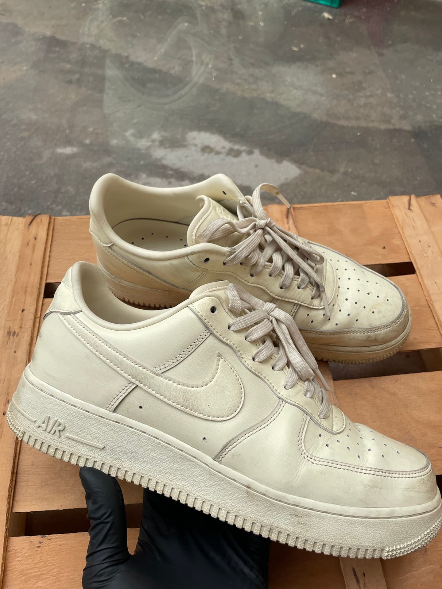 Nike Air Force 1 "Coconut Milk" - photo of buyer Лида