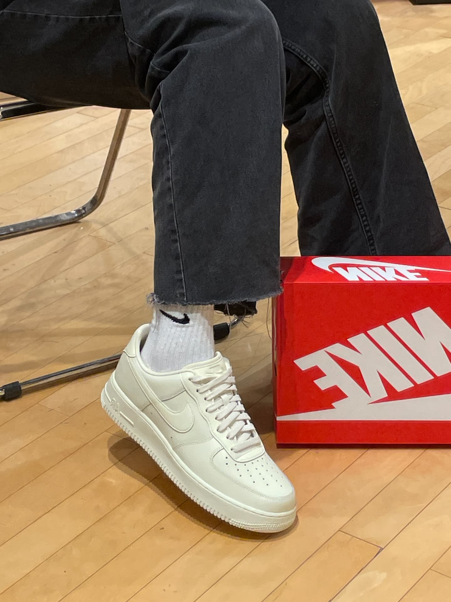 Nike Air Force 1 "Coconut Milk" - photo of buyer Петр
