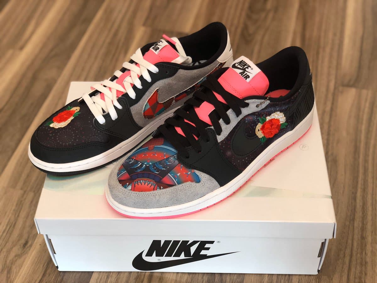 Jordan Air Jordan 1 low og cny chinese new year - photo of buyer Нина