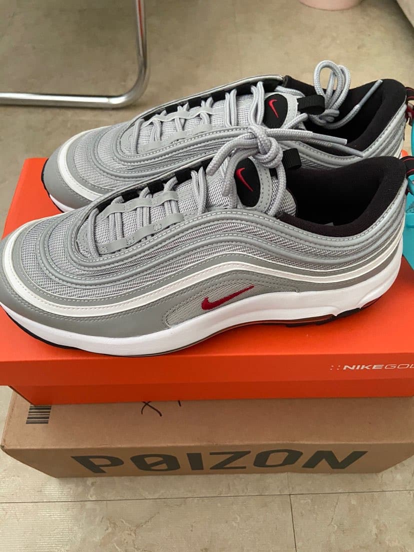 Nike Air Max 97 Golf "Silver Bullet" - фото покупателя Никита