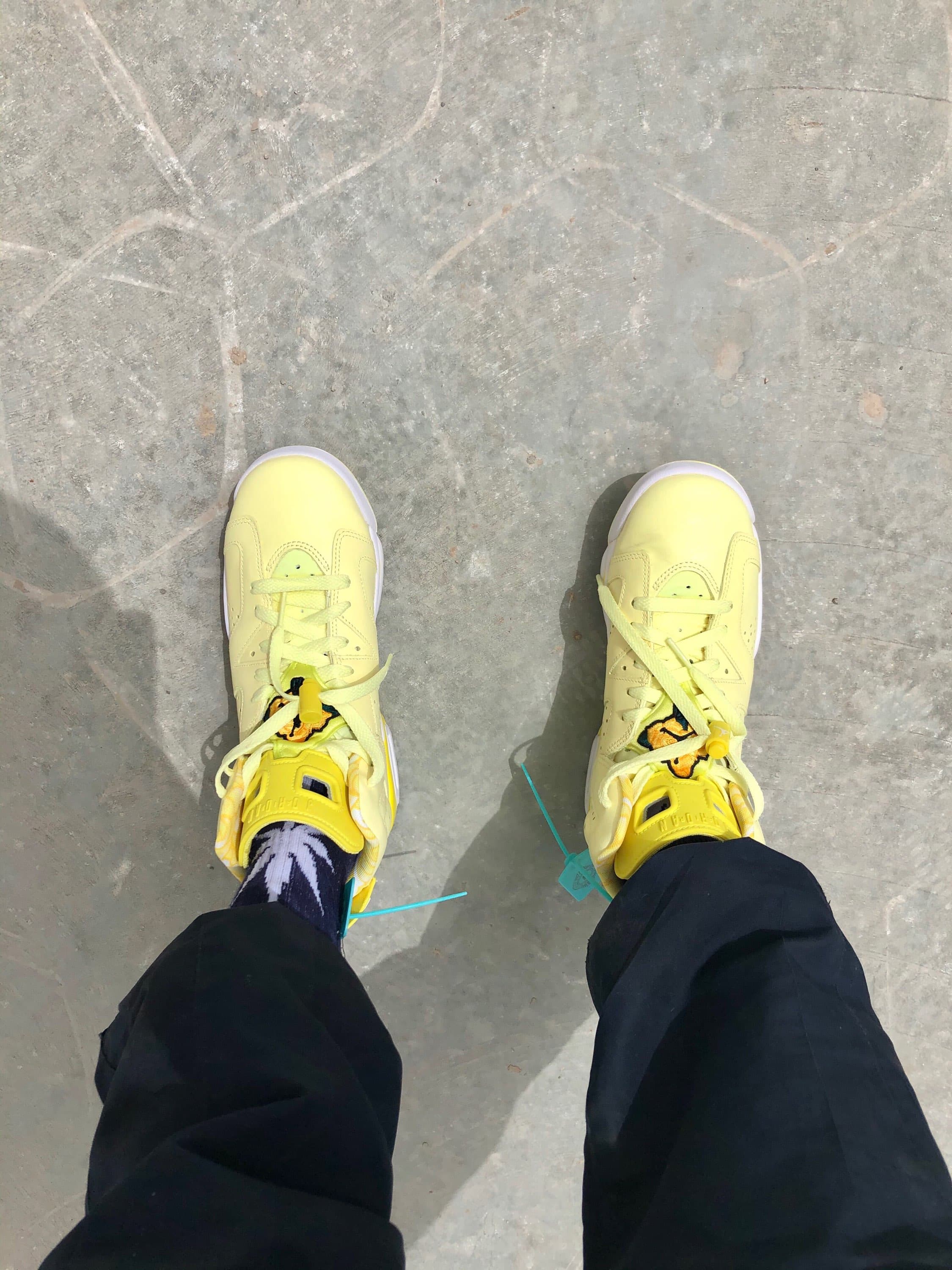 Air Jordan 6 "Floral" - фото покупателя Вова