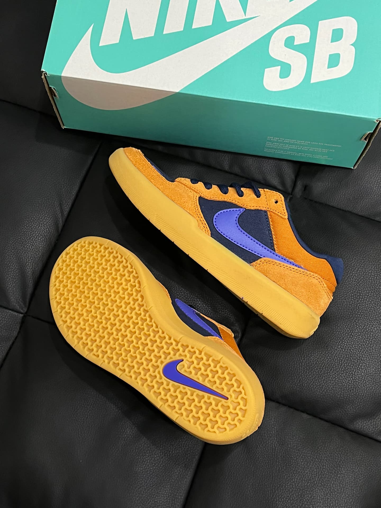 Nike SB Force 58 "Monarch Midnight Navy" - photo of buyer Марина